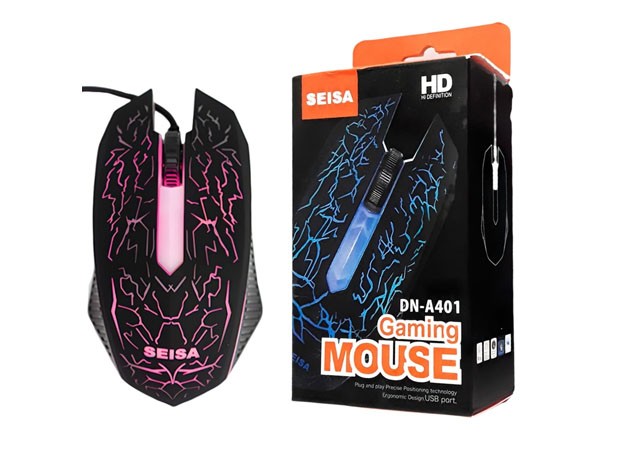 &u+  MOUSE PC RETOILUMINADO DN-A401